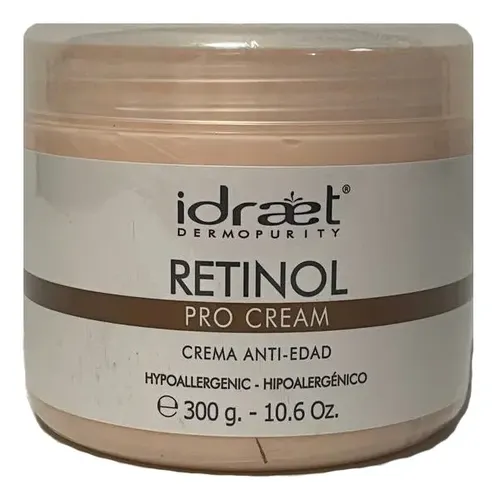 Retinol Pro Cream Idraet Crema Anti Edad Piel Seca 300g