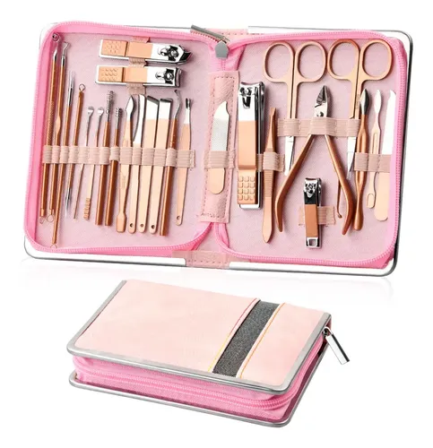 Kit De Manicura Y Pedicura De 26 Piezas
