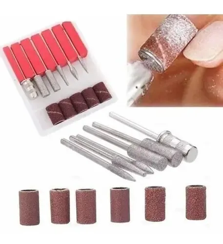 Pink Set Kit Profesional Eléctrico Lima De Uñas Taladro De