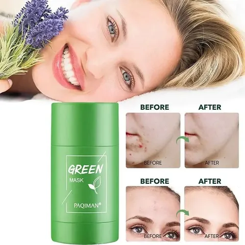 Mascarilla De Arcilla, Té Verde Elimina Puntos Negros, Acné