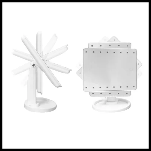 Espejo Maquillaje Con Luz Led Fría Pantalla Táctil Touch De