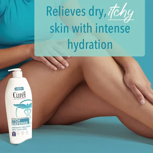 Loción Corporal Calmante Curel Itch Defense, Sin Fragancia