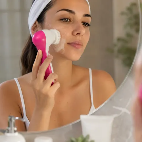 Cepillo Facial Limpieza Profunda 5 En1 Masajeador Exfoliante