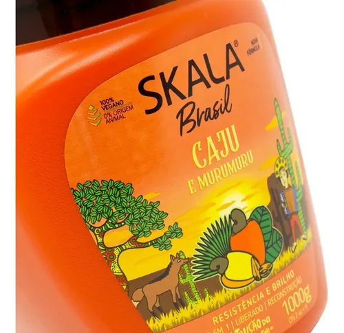 SKALA Máscara caju y murumuru 1kg brillo y resistencia