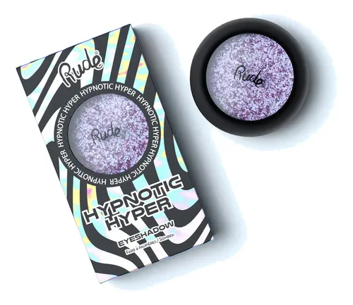 Sombra Duocromatica En Polvo Hypnotic Hyper Tono Mesmer Eyes Violeta Rude Cosmetics