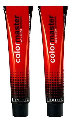 Tinturas Fidelite 60 Gr Color Master Profesional X2 Unidades