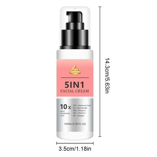 Sumifang Crema Facial Hidratante Y Humectante 5 En 1-100ml