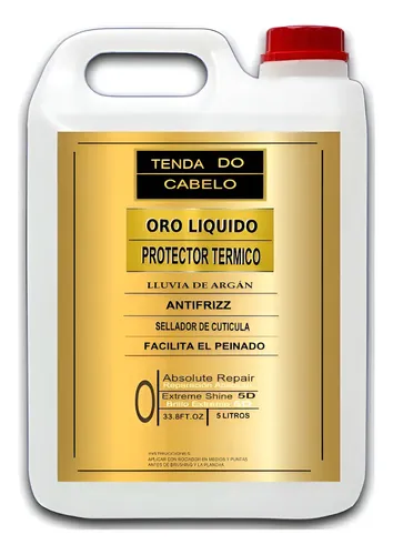 Oro Liquido 5 Litros Pretector Termico Keratina Argan Envio