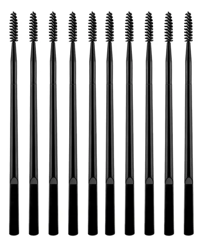 10 Cepillos De Gel Para Cejas Y Rizador De Pestañas Doble Pu