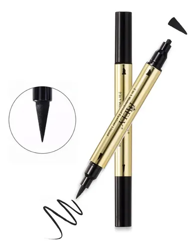 Delineador Marcador Mely Negro Mate De Larga Duración