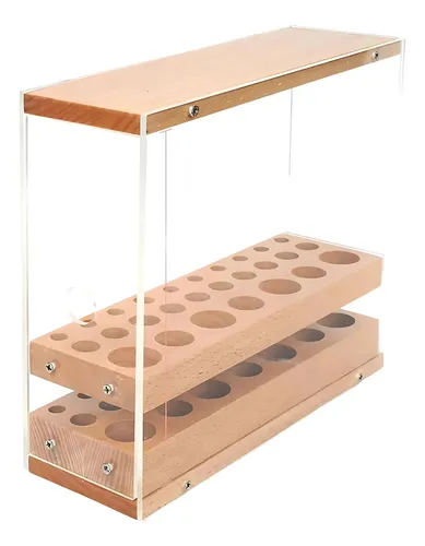Soporte Organizador De Brochas 3 Tamaños Para Maquillaje
