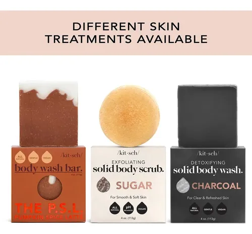 Barra Exfoliante Corporal De Azúcar Kitsch – Para Una…