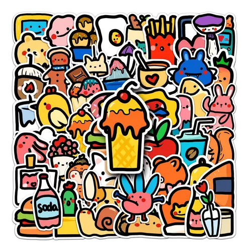 50 Dibujos Animados Personalizados De Graffiti Infantil Orig