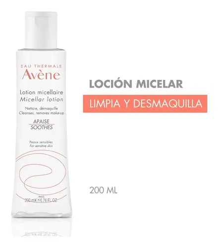 Avene Locion Micelar Limpiadora Y Desmaquillante 200ml