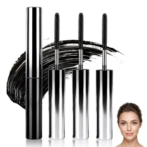 Máscara De Pestañas De Fibra Impermeable De 3 Piezas, Nueva  3pcs