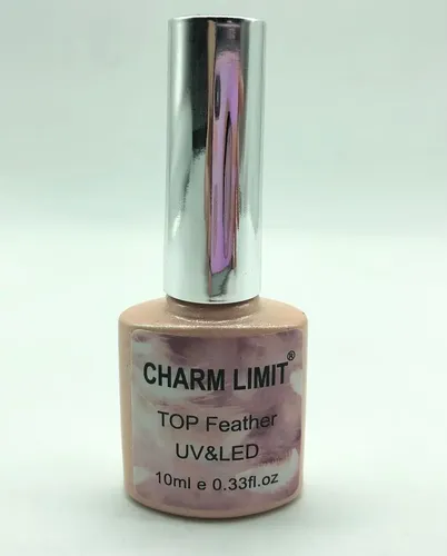 Top Coat Charm Limit Efecto Feather Uv/led 10ml