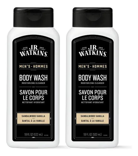 Jabón Corporal J.r. Watkins Para Hombre, Sandalwood, Vainill