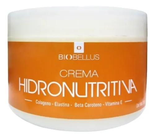 Biobellus Crema Hidronutritiva Hidratante Nutritiva 250g Momento de aplicación Día/Noche Tipo de piel Todo tipo de piel
