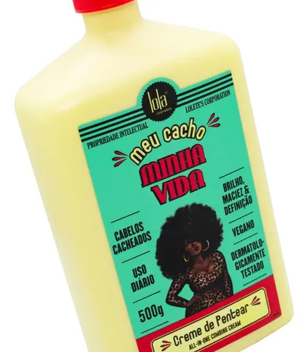 Lola Meu Cacho Minha Vida Crema Peinar Rulos Pelo 500gr 3 Ms