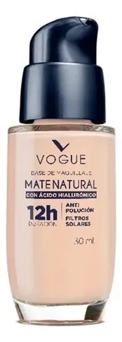 Base de Maquillaje Vogue Mate Natural Tono Natural