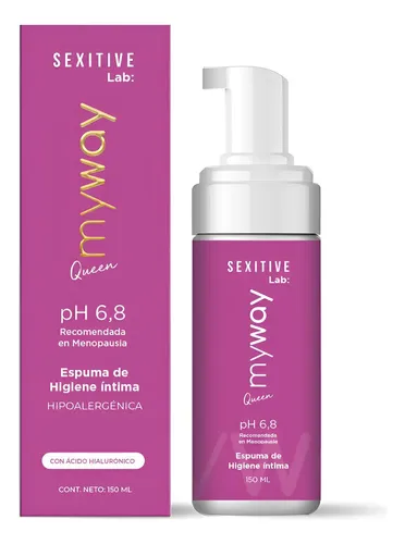 Espuma Intima Mujer Myway Sexitive Menopausia 150ml Ph 6,8