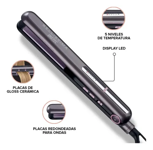 Plancha De Pelo Bellissima Italia B9 300 Gloss Ceramic