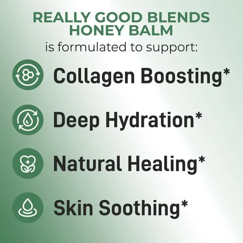 Body Butter Really Good Blends, Bálsamo De Sebo Y Miel, 60 M