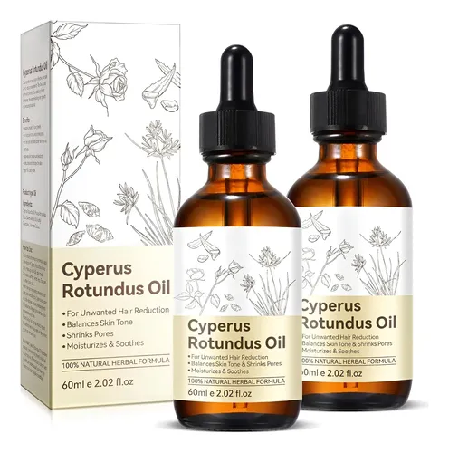 Aceite Cyperus Rotundus Para Depilación Y Reducción Del ,