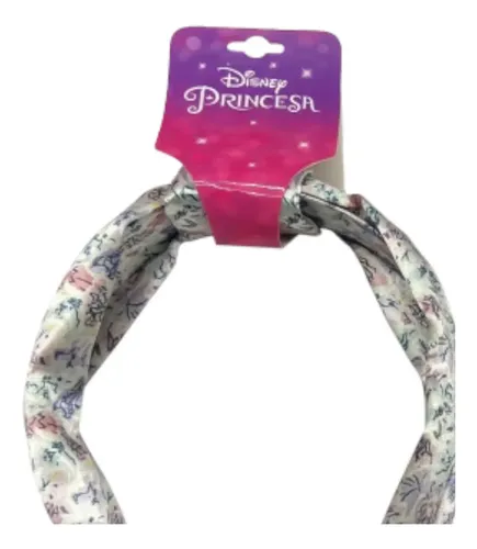 Vincha Niñas Princesas Accesesorio Para El Pelo Disney Color Blanco