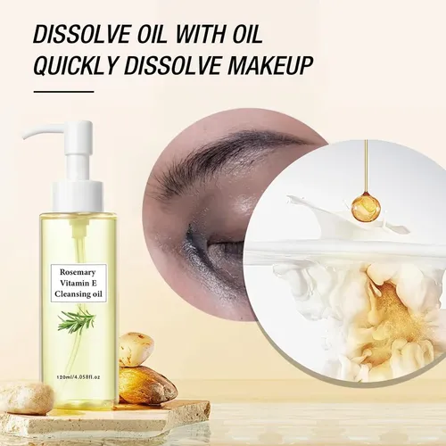 Aceite Limpiador De Romero Y Vitamina E 120 Ml