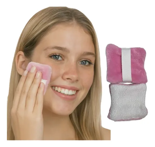 Pad Esponja Desmaquillante Pack X10u Reutilizable