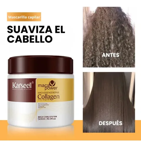 Set Karseell Mascarilla Maca Power + Oleo Collagen