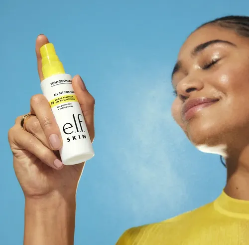 Elf Spray Fijador Suntouchable All Set For Sun Spf 45 60ml