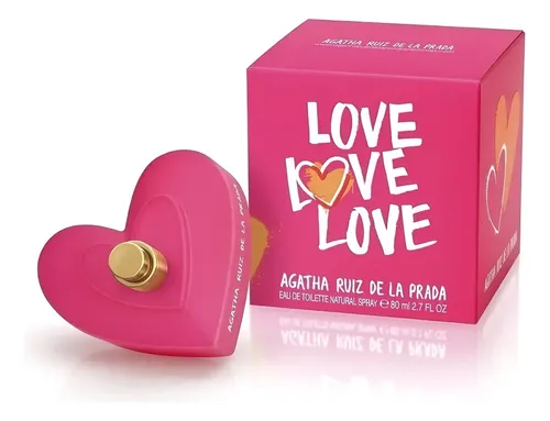 Perfume Mujer Love Love Love Agatha Ruiz De La Prada 80ml