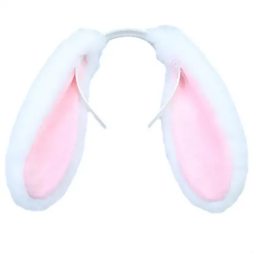 Aro De Pelo Creative Plush Con Orejas De Conejo Largas