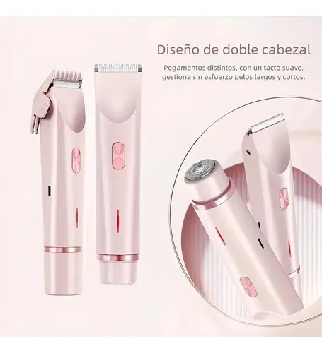 Mujer Depiladora Impermeable Carga Usb