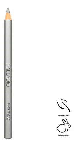Delineador De Ojos Con Glitter X1gr Palladio Color Silver