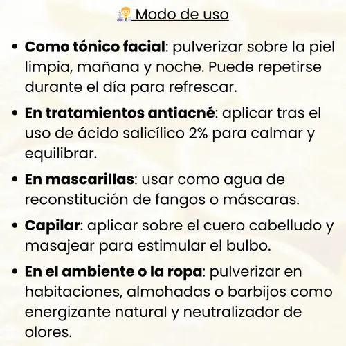Hidrolato De Limón Arvensis 100cc Tónico Facial Antiacné