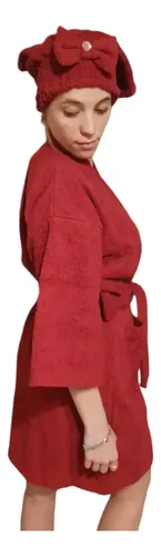 Cofia Turbante Gorro Moño Baño Toalla 100% Algodon Modenna