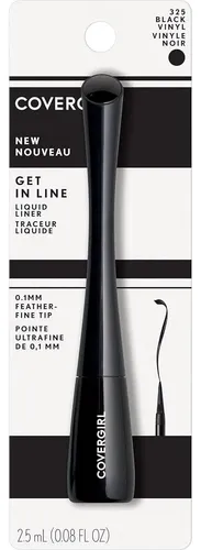 Delineador Líquido Covergirl Get In Line 2x 0.08 Oz Negro