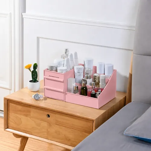 Organizador De Cosméticos De Escritorio Con Cajones Para Art