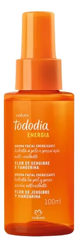 Bruma Facial Flor De Jengibre Y Mandarina Tododia Natura Momento de aplicación Día Tipo de piel Todo tipo de piel