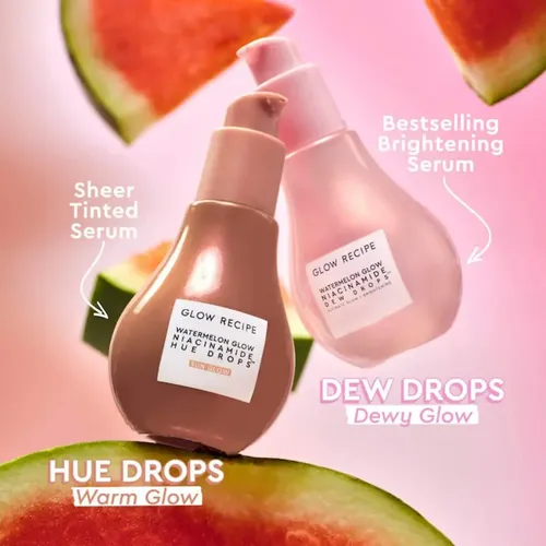 Glow Recipe Watermelon Glow Niacinamide Drops Sunglow Bronce Momento De Aplicación Día/noche Tipo De Piel Todo Tipo De Piel
