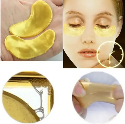 M* Sz Parches Para Ojos Ojeras Colágeno Oro Arrugas 20 *xl