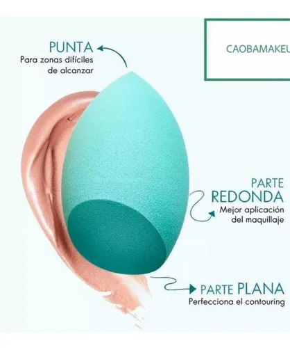 Set De 3 Esponjas Blender Maquillaje Imperdibles Oferta!