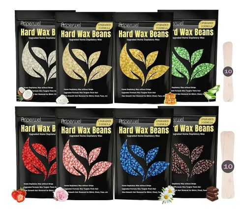 Depilación En Casa Auperwel 8 Aromas Bolas Cera Dura 120 G