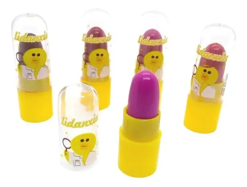 Labial Lapiz Mini X 15 Aroma Frutal Souvenir Spa Nena Cumple