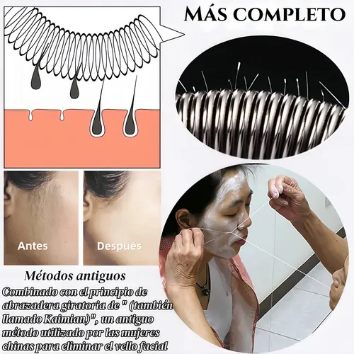 Depiladora Facial Portátil Y Afeitadora De Labios De Operaci