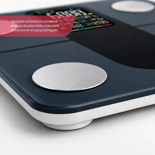 Balanza De Baño Personal Inteligente Bluetooth 200 Kg Utile Azul
