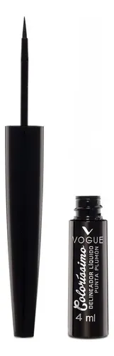 Delineador Liquido Vogue Negro Colorissimo X 4 Ml